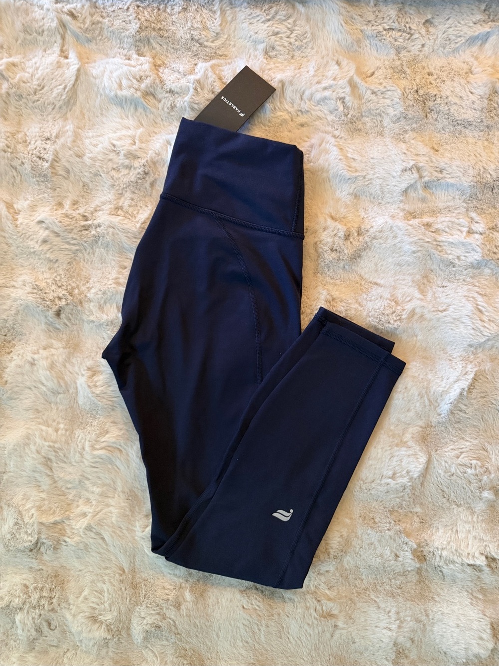 Fabletics Deep Navy PowerHold High-Waisted Leggings - Picture 2 of 6